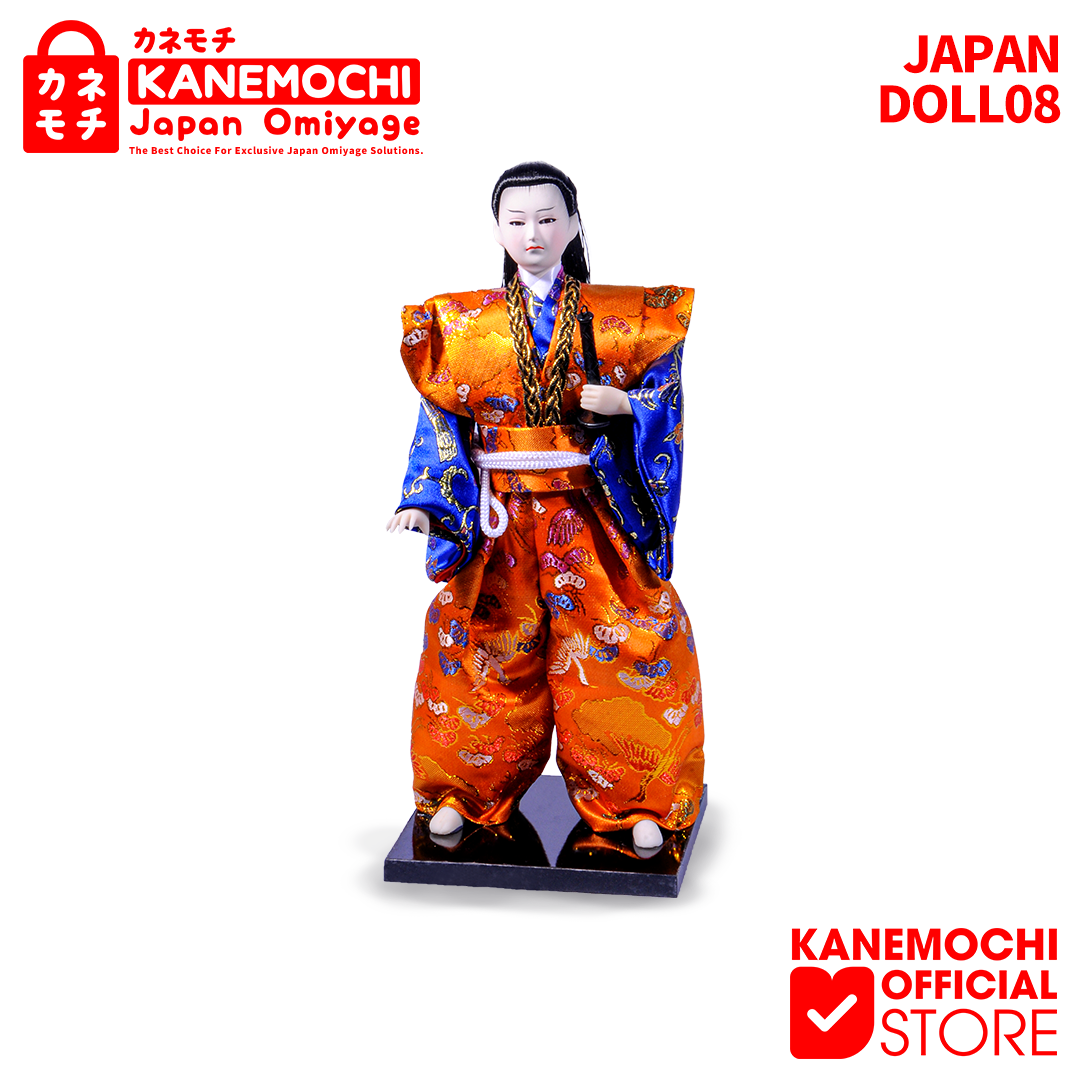 KANEMOCHI JAPAN KENSHIN SAMURAI DOLL (30CM) - Souv... - Gambar 9