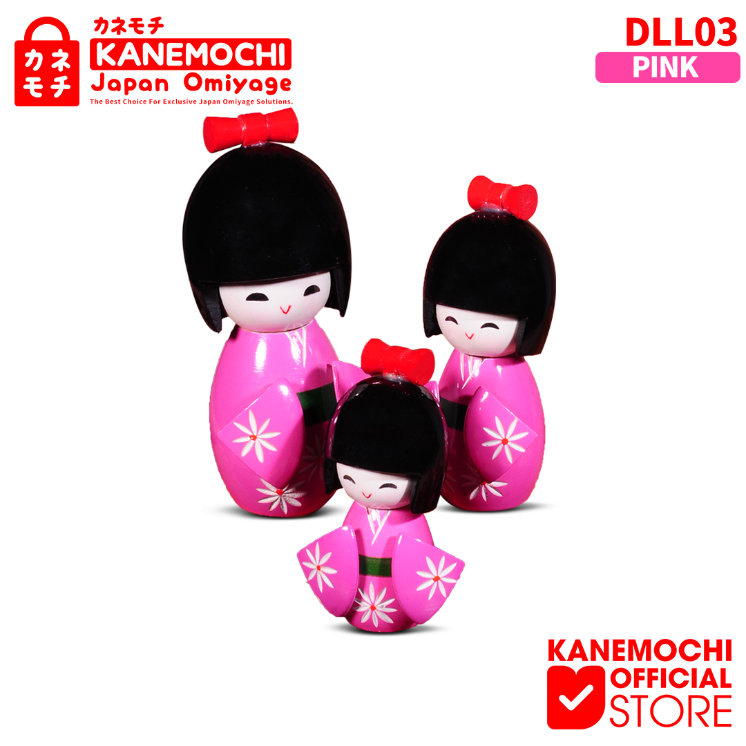 KANEMOCHI GEISHA SET KAYU - MINIATUR DEKORASI TRAD... - Gambar 4