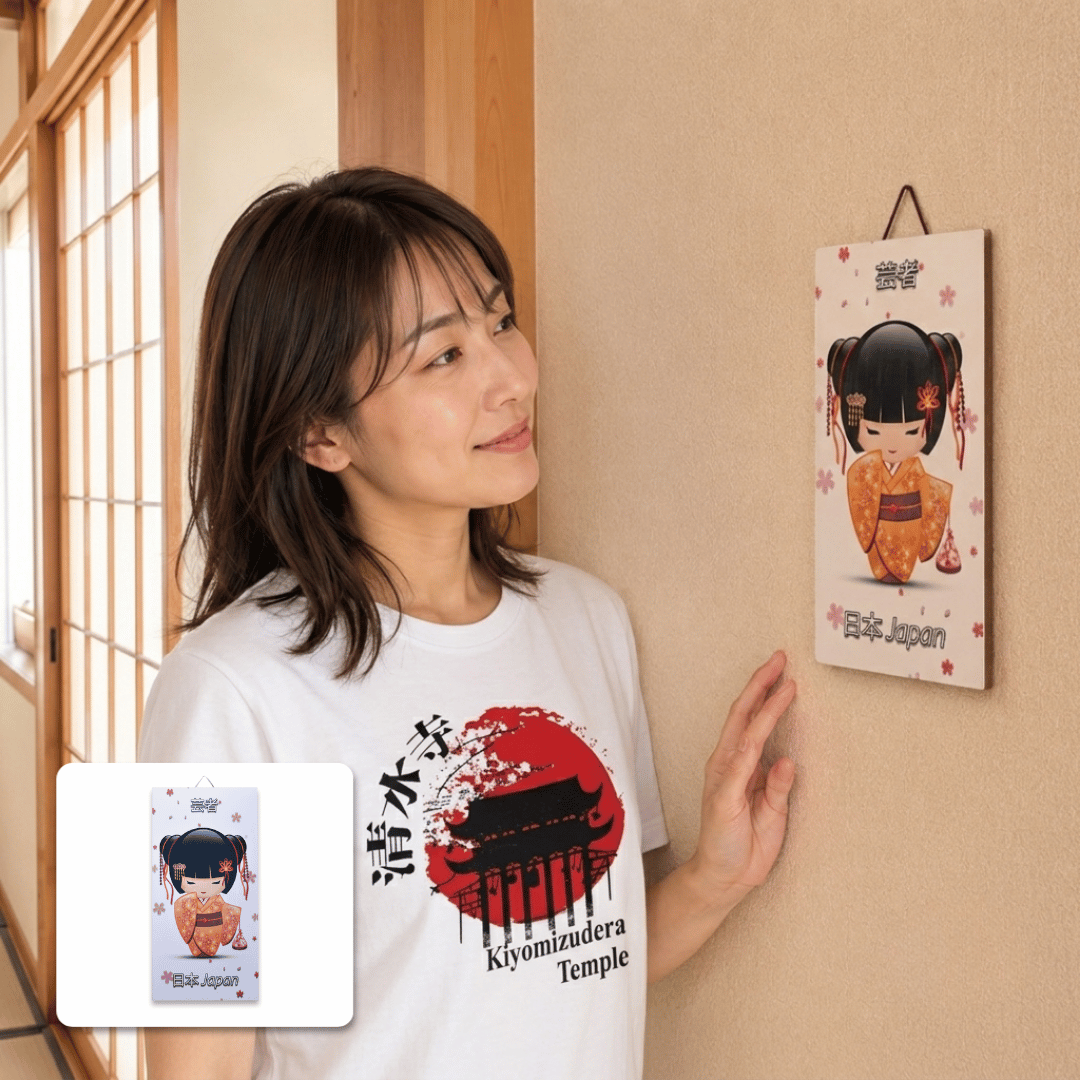 Geisha Heritage Wall Art Decor | Dekorasi Dinding... - Gambar 7