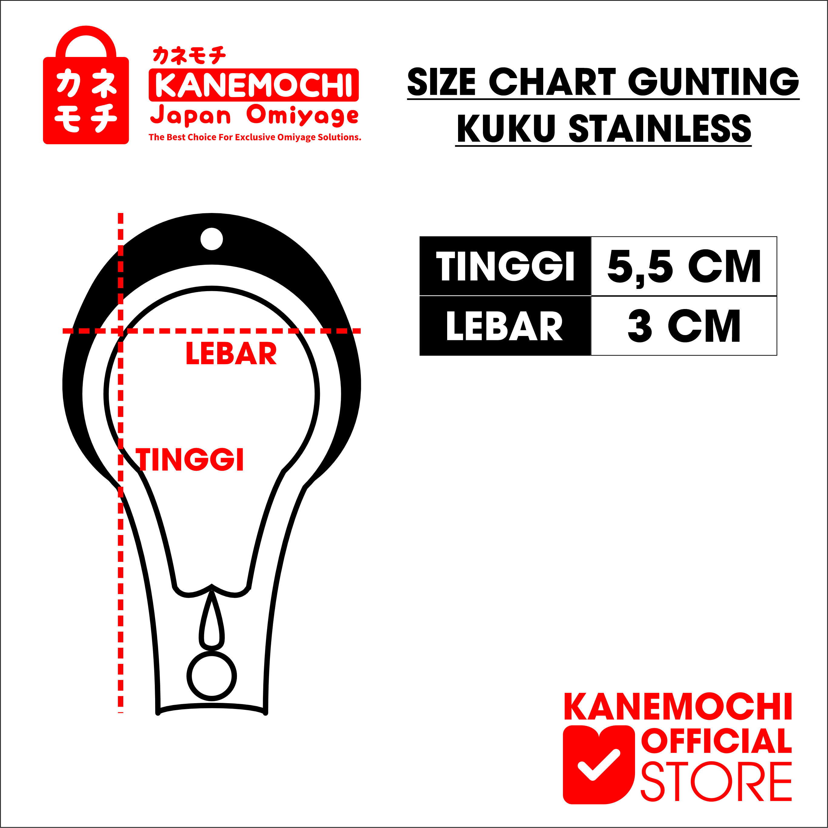 KANEMOCHI TSUME KIRI - KANEMOCHI GUNTING KUKU STAI... - Gambar 5