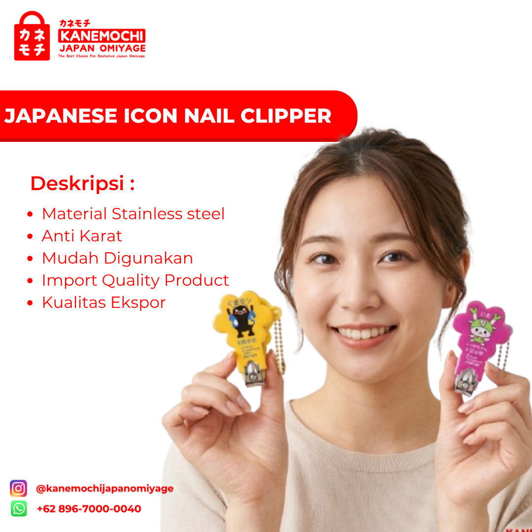 Japanese Icon Nail Clipper Keychain | Gantungan Ku... - Gambar 9
