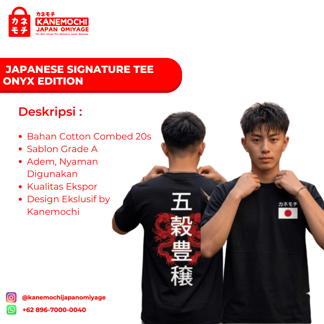 JAPANESE SIGNATURE ONYX EDITION - KANEMOCHI KAOS H... - Gambar 5