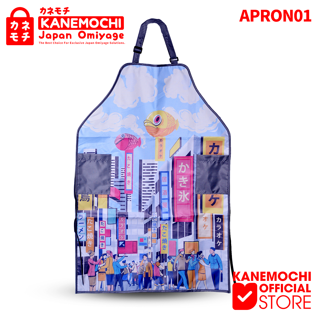 Kanemochi Apron - Kanemochi Celemek Masak Anti UV...