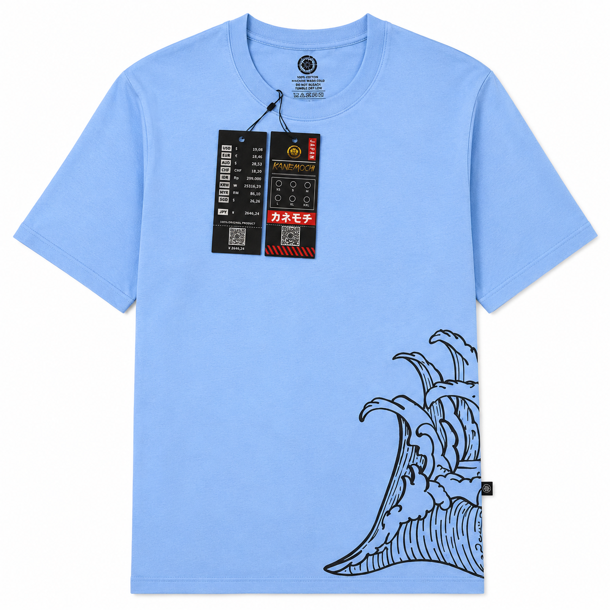 MASTERPIECE COLLECTION TEE AOI UMI (BLUE) - KAOS C... - Gambar 5