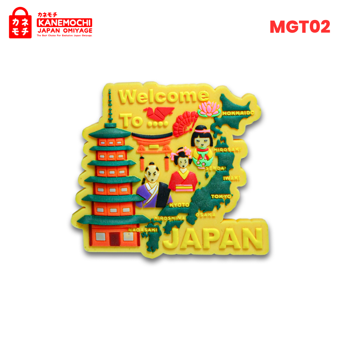 Japanese Premium Embossed Magnet | Magnet Kulkas J... - Gambar 6
