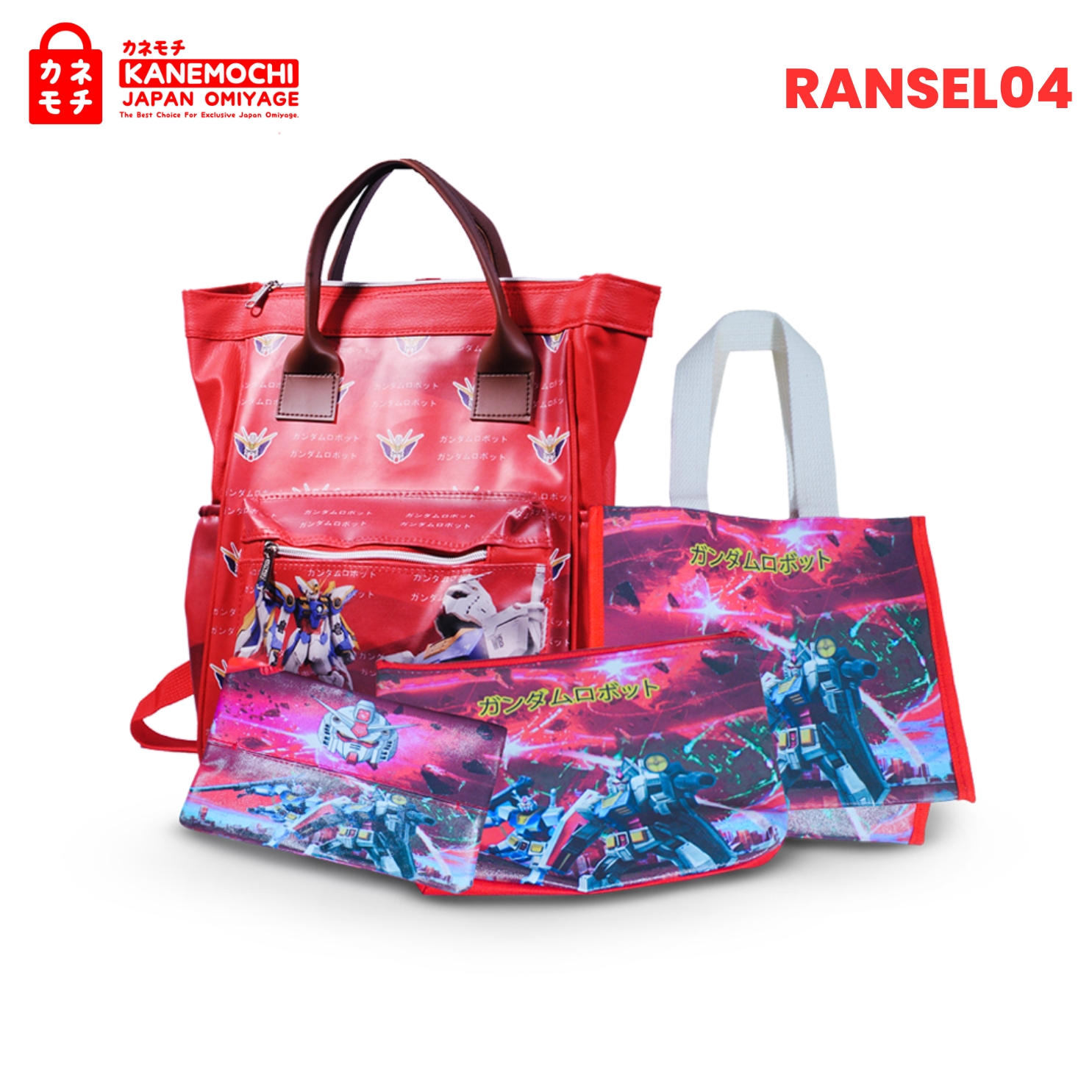 Premium Japanese Kawaii Backpack Set | Tas Sekolah... - Gambar 8