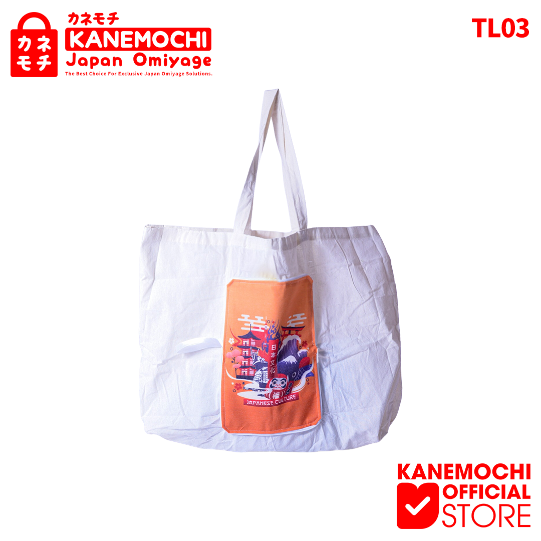 KANEMOCHI BAG / TAS LIPAT KANVAS SERBAGUNA MOTIF J... - Gambar 3