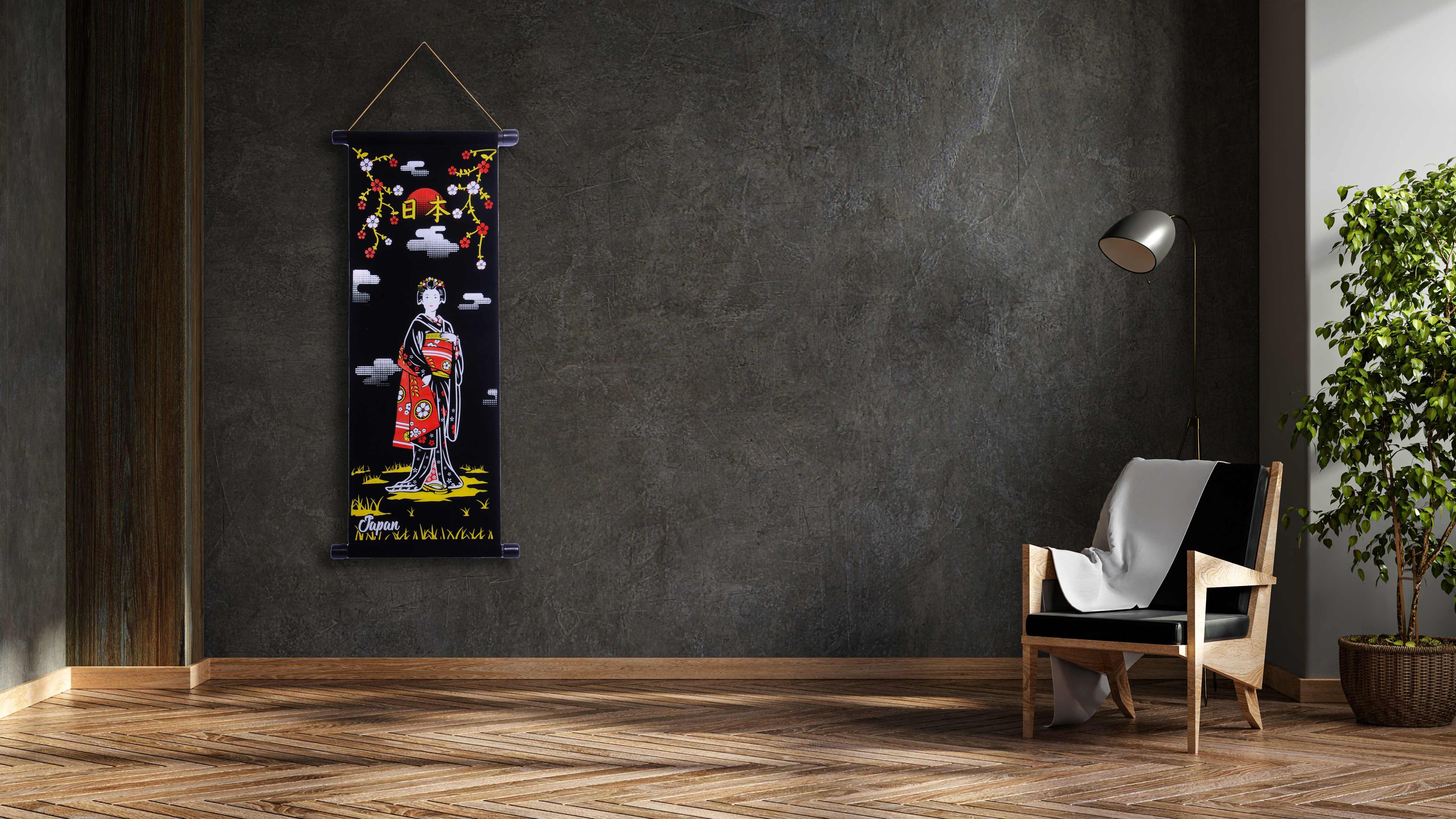 KANEMOCHI KAKEJIKU GEISHA SAKURA JAPAN - HIASAN DI... - Gambar 2