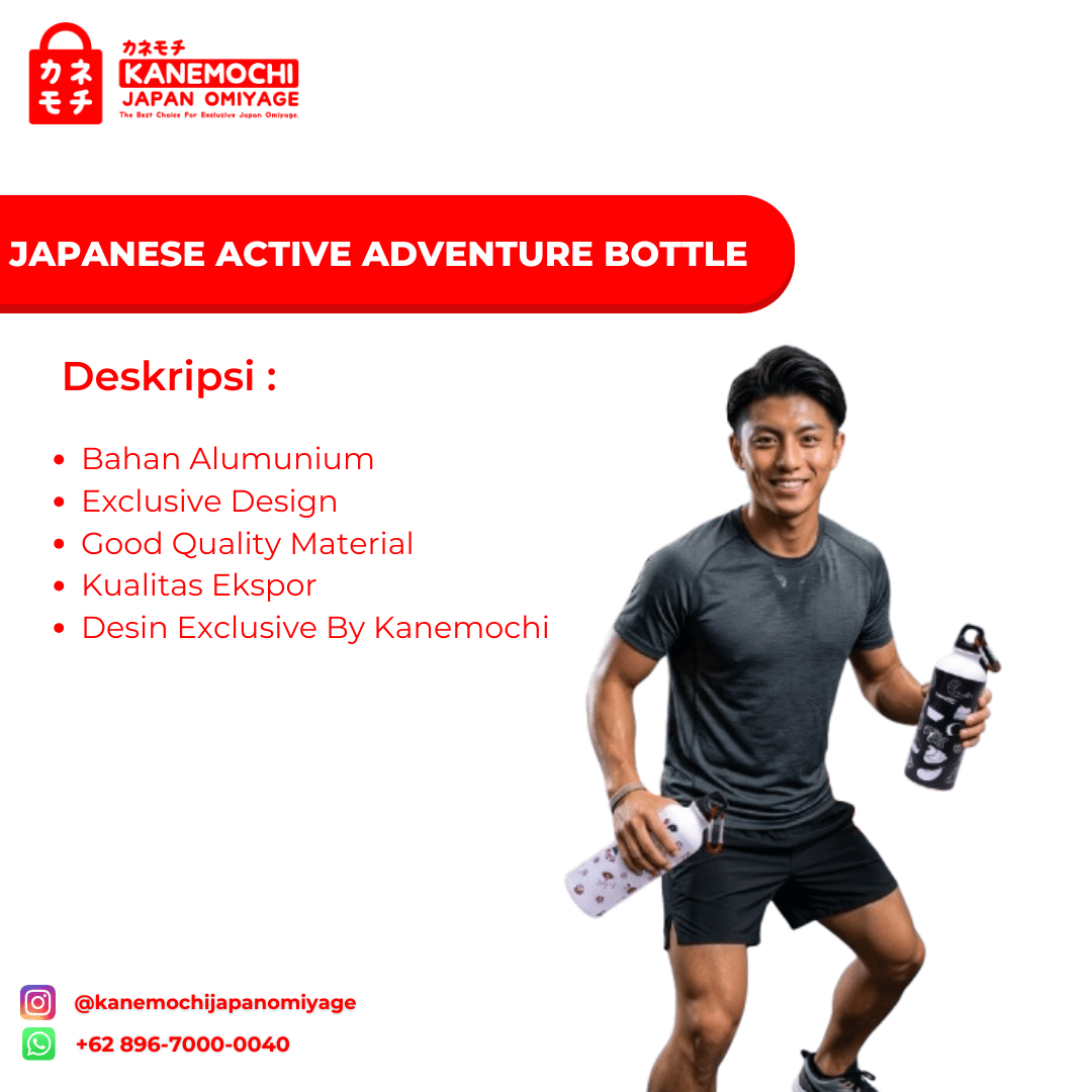 Japanese Active Adventure Bottle | Botol Minum Spo... - Gambar 9