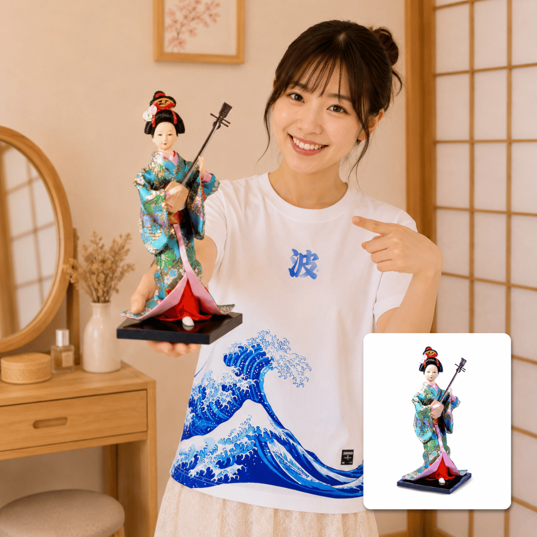 Kyoto Geisha Heritage Masterpiece Size 30 CM | Pat... - Gambar 8