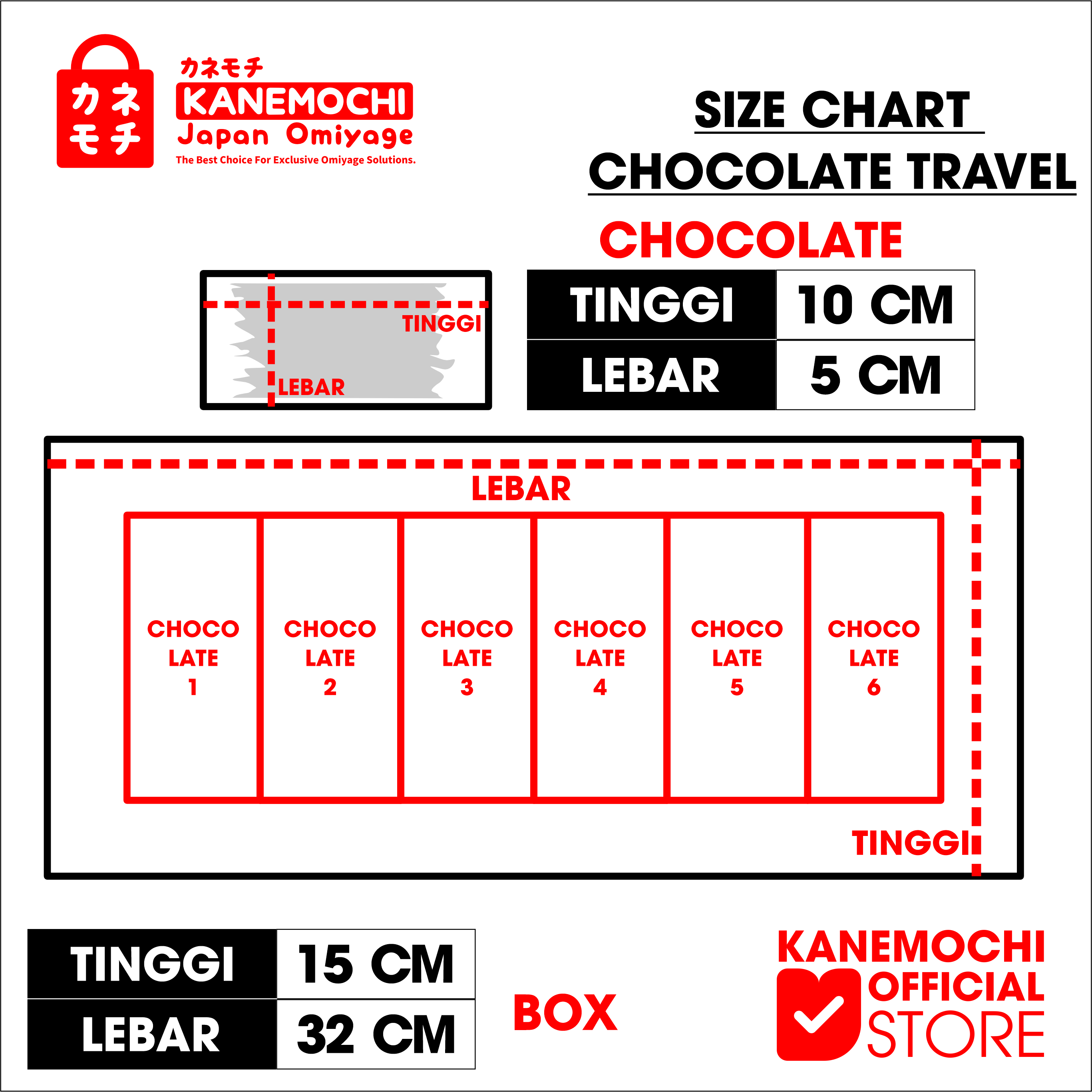 KANEMOCHI COKELAT TRAVEL JAPAN MIX RASA 6 IN 1 SNA... - Gambar 2