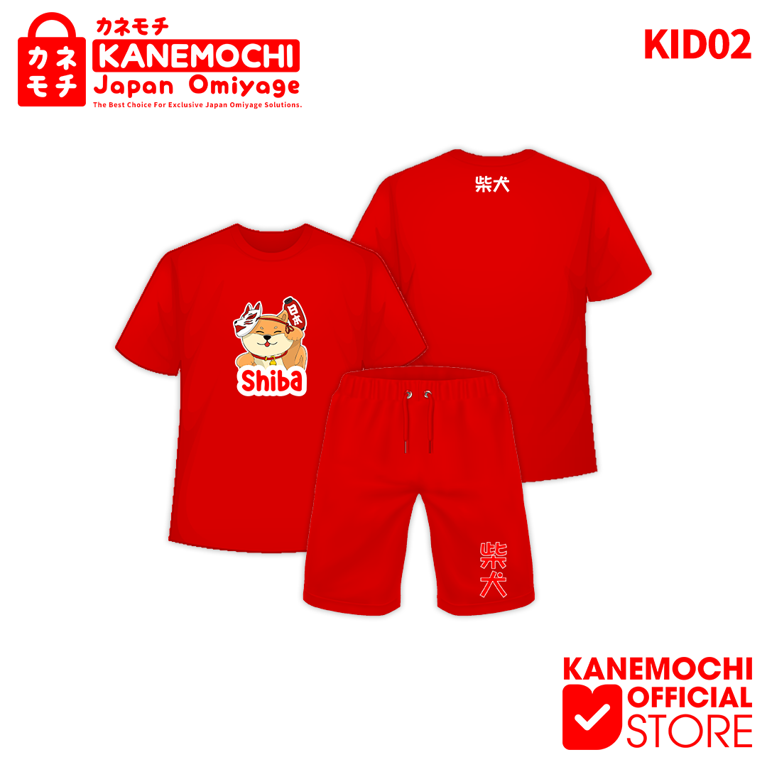 KANEMOCHI T-SHIRT KIDS 1-2 TAHUN - KAOS SETELAN AN...