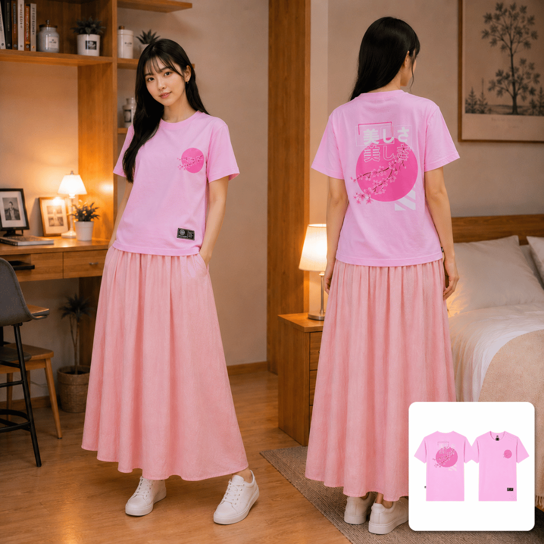 MASTERPIECE COLLECTION TEE UTSUKUSHI SAKURA JAPAN...