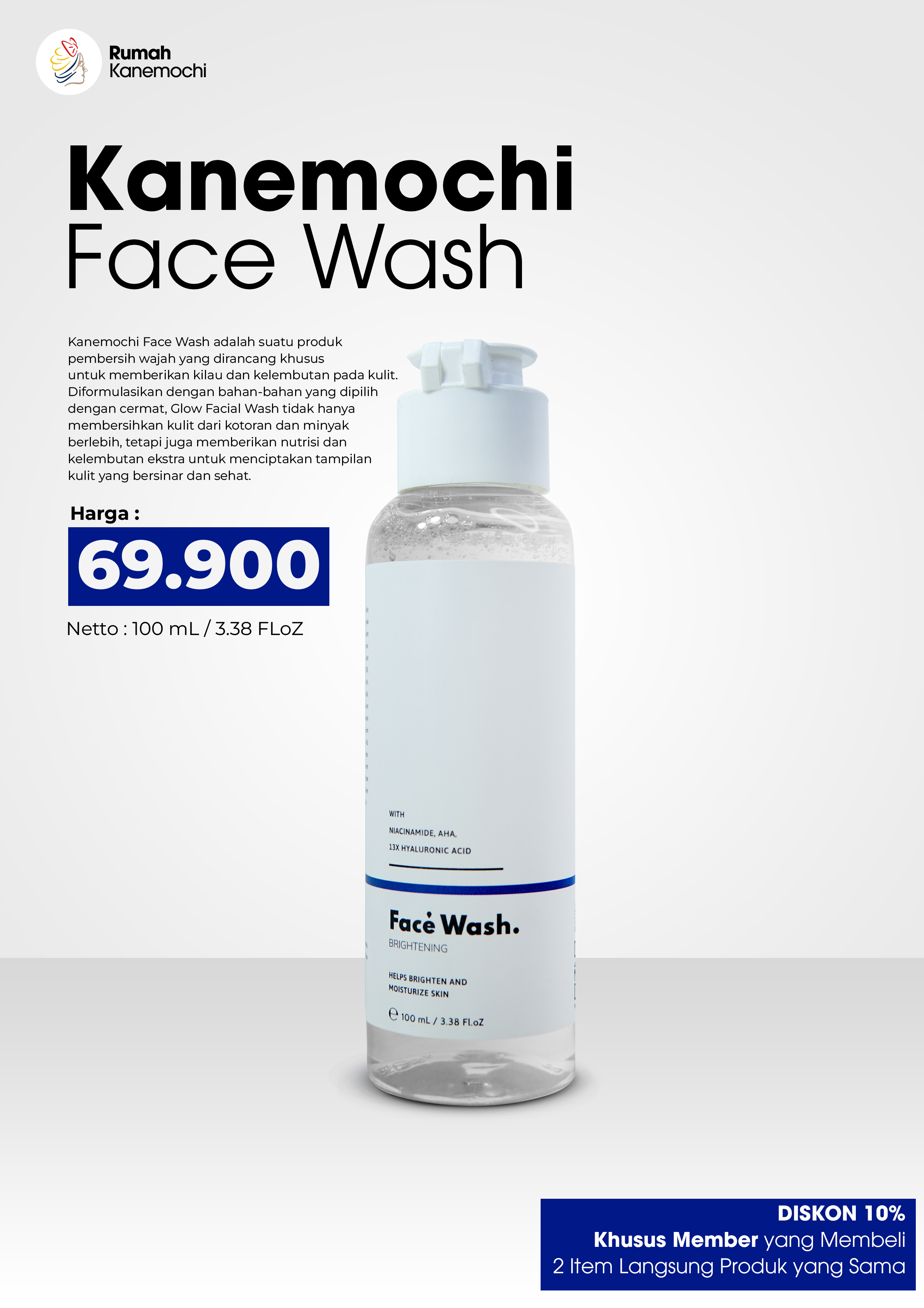 KANEMOCHI CARE SKINCARE  WHITELABEL - CRYSTAL WHIT... - Gambar 4