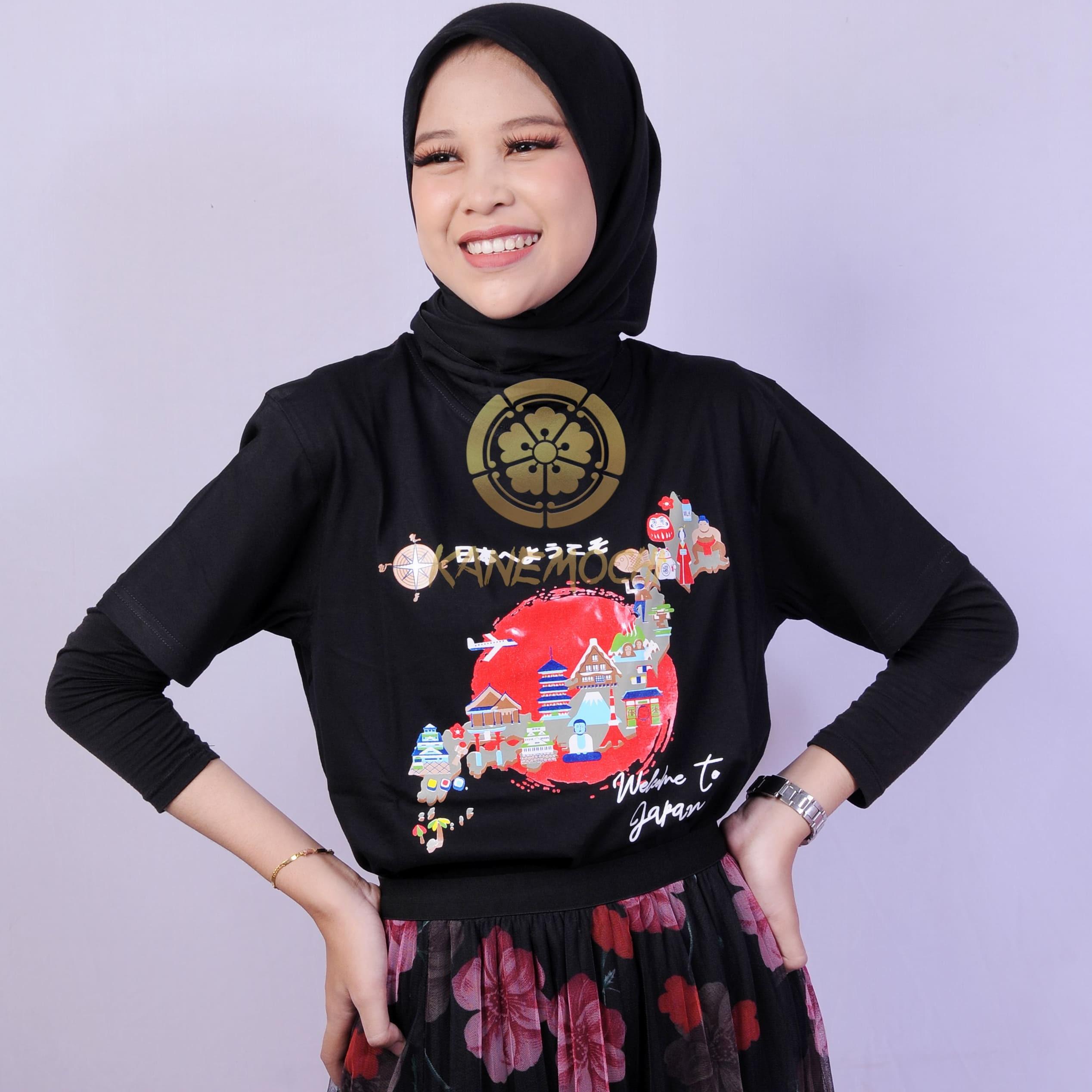 KANEMOCHI T-SHIRT / KAOS PREMIUM MOTIF YOUKOSO JAP...