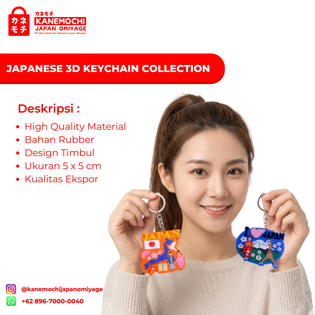 Japanese 3D Keychain Collection | Gantungan Kunci... - Gambar 13
