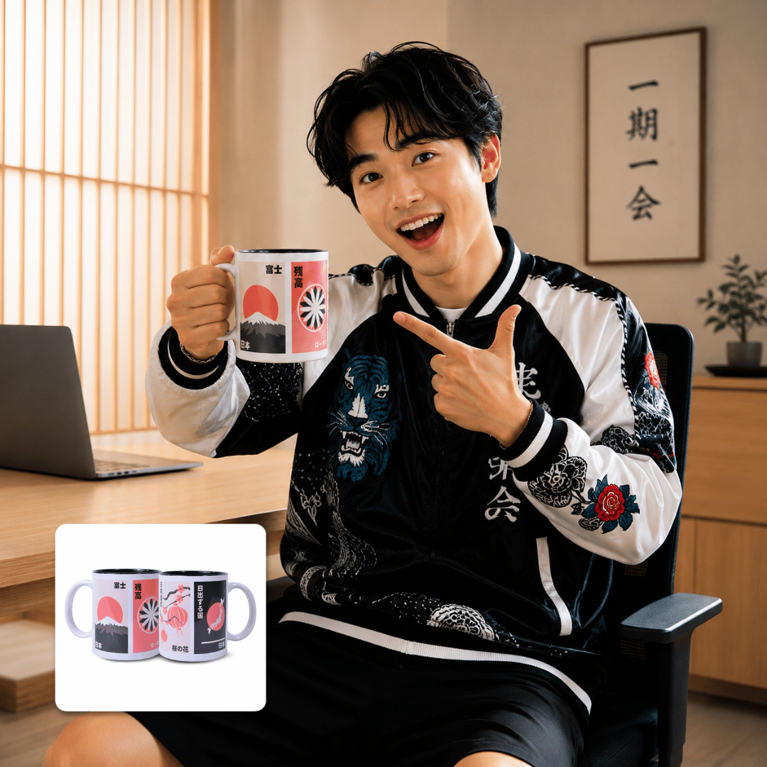 Japanese Heritage Mug | Gelas Keramik Jepang | Can... - Gambar 14
