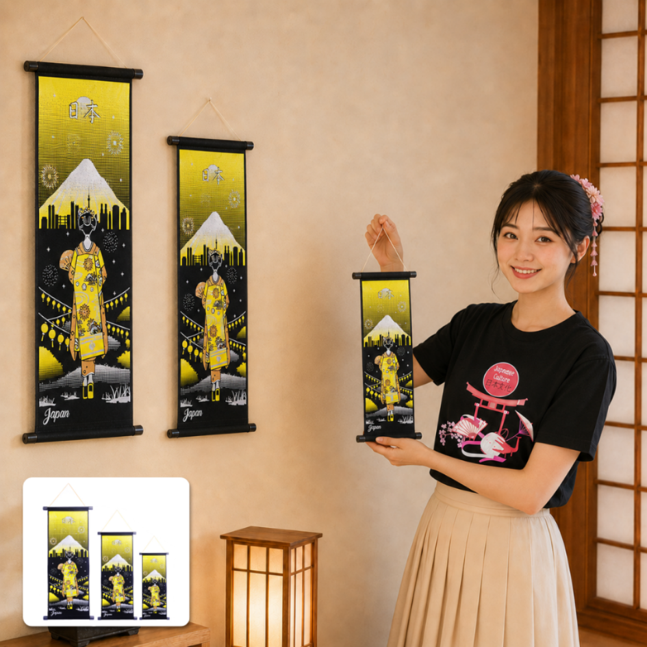 Kakejiku Gold Signature GOLD HANABI FUJI JAPAN -HI...