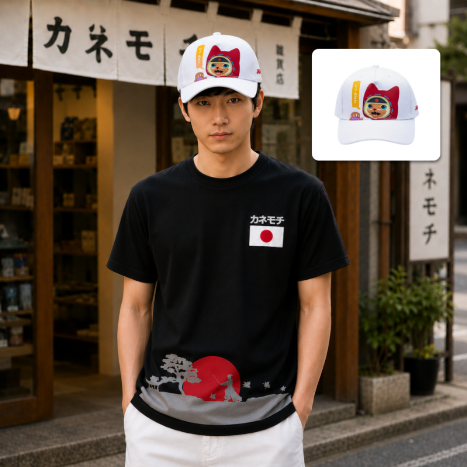 Japanese Signature Hat | Topi Pria Wanita Kekinian...