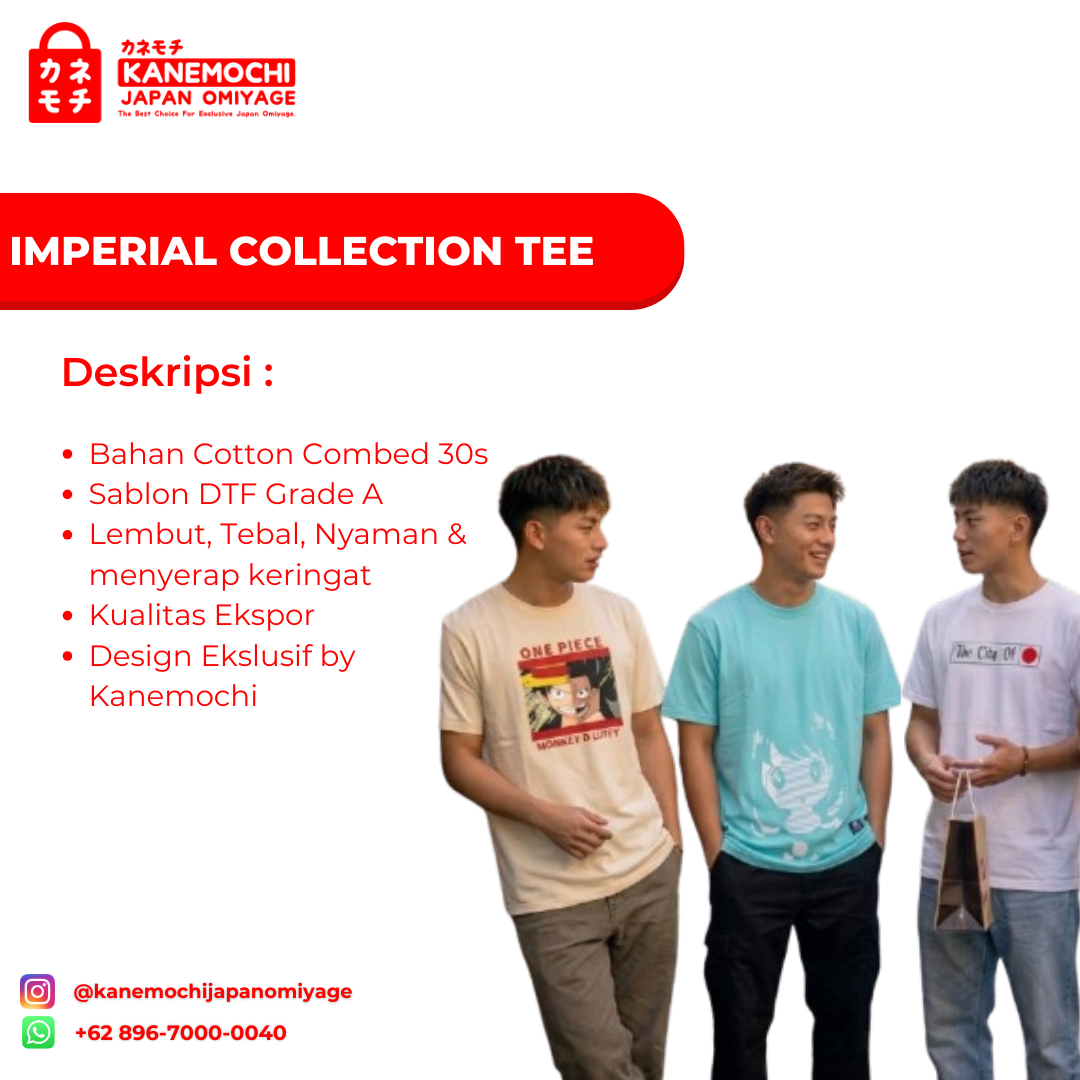 IMPERIAL COLLECTION TEE TOKYO CITY JAPAN (WHITE) 3... - Gambar 8