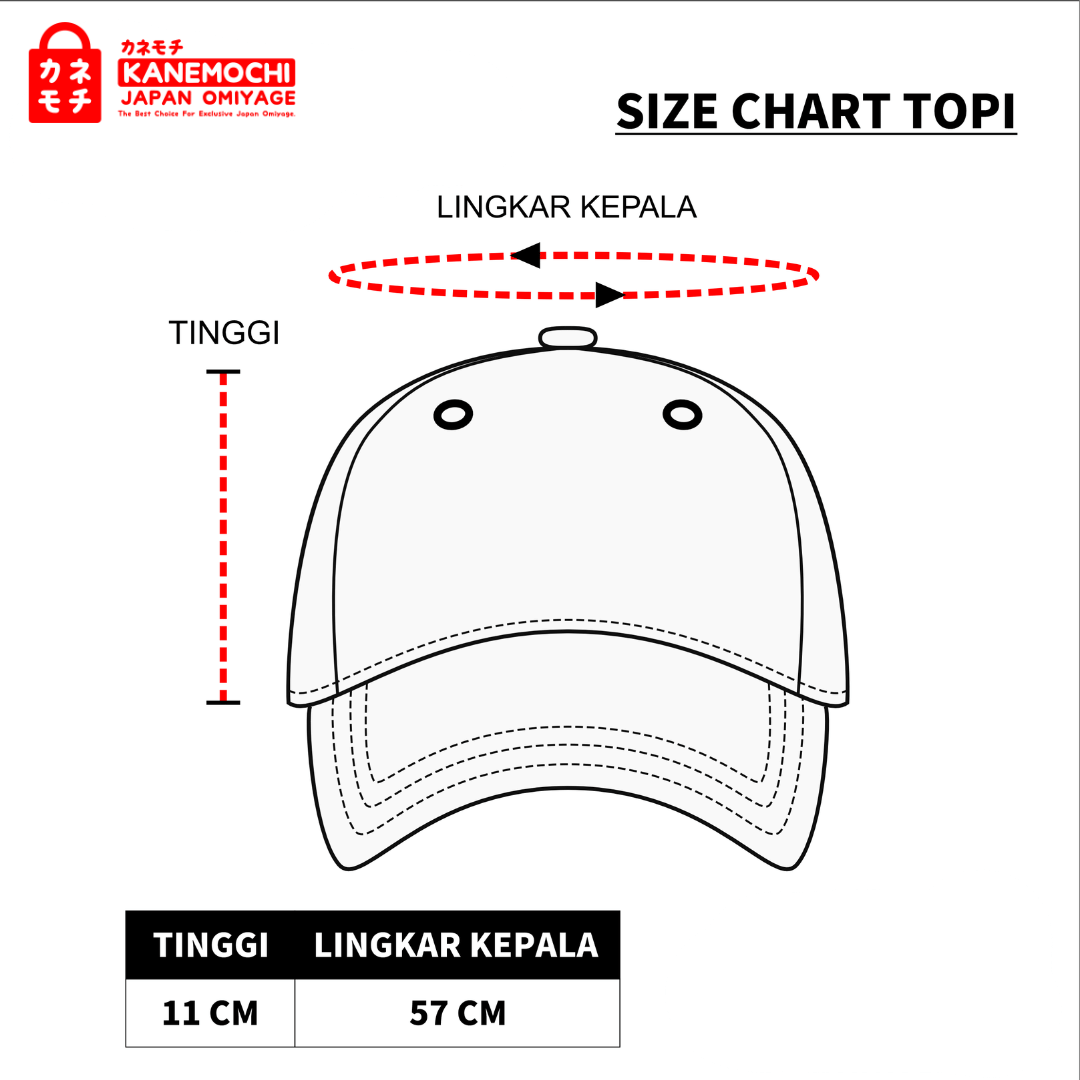 Japanese Streetwear Lifestyle Cap Red Edition | To... - Gambar 14