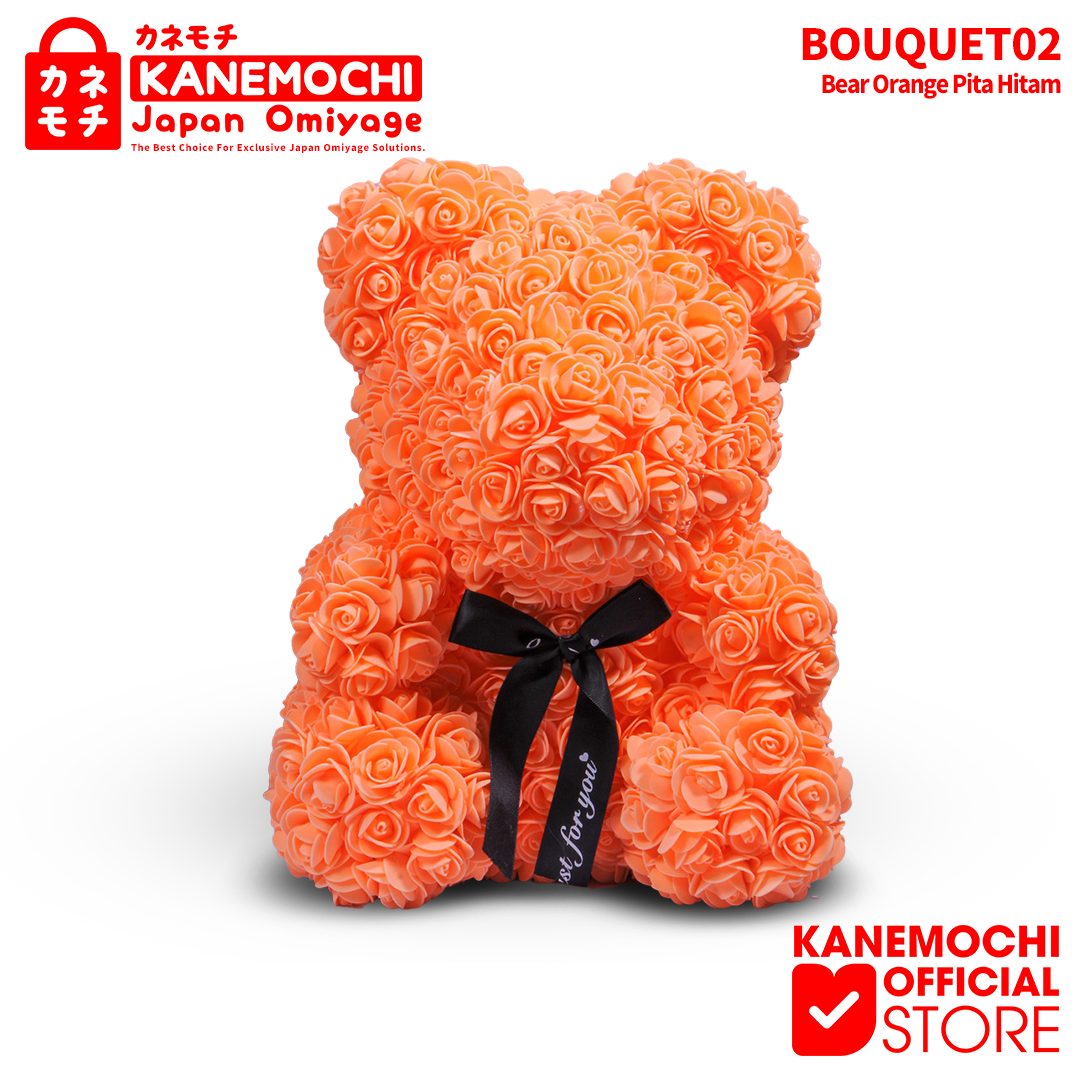 KANEMOCHI TEDDY BEAR ROSE BOUQUET - KANEMOCHI TEDD... - Gambar 7