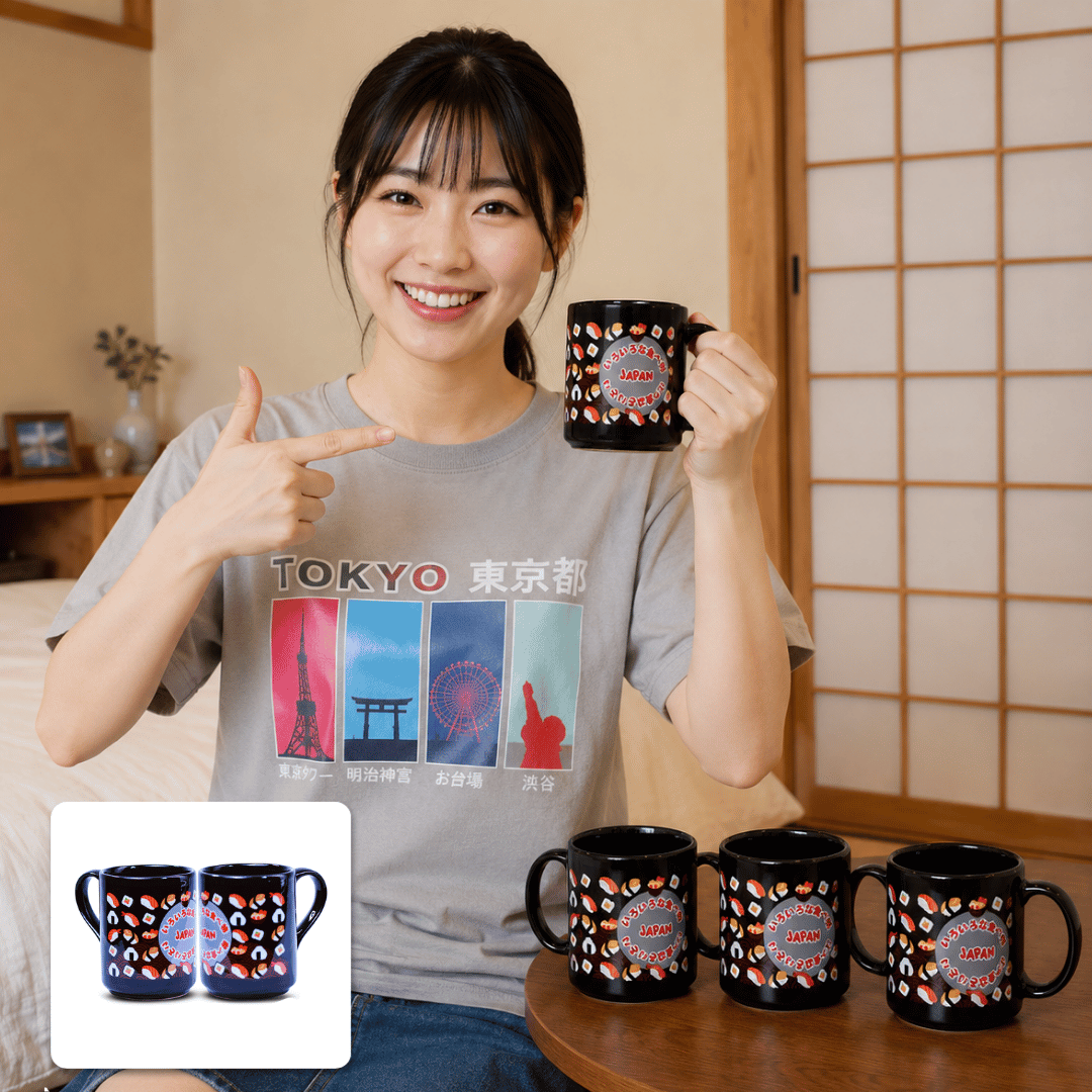 Tokyo Black Label Mug | Mug Keramik Motif Jepang H... - Gambar 14
