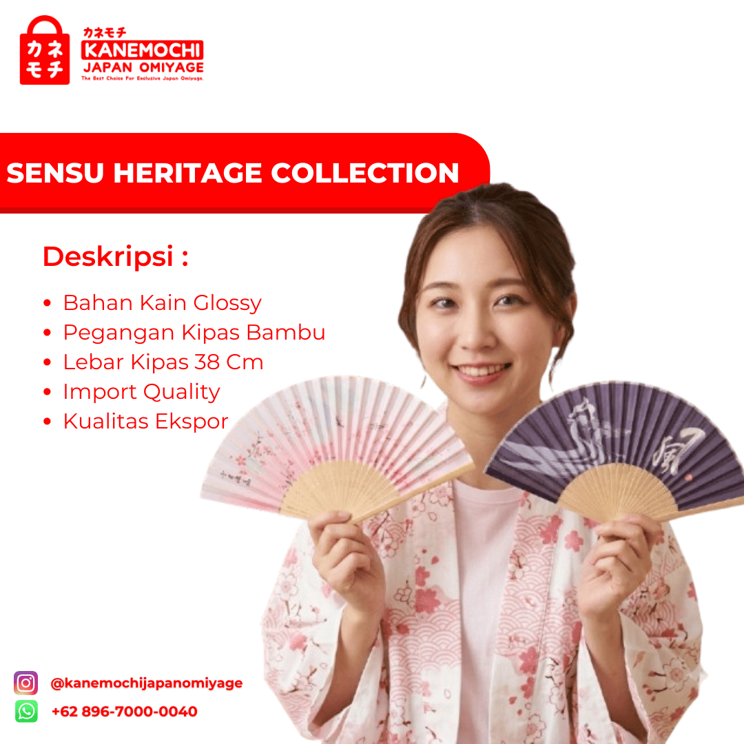 Sensu Heritage Collection - Set Kipas Tangan Premi... - Gambar 27