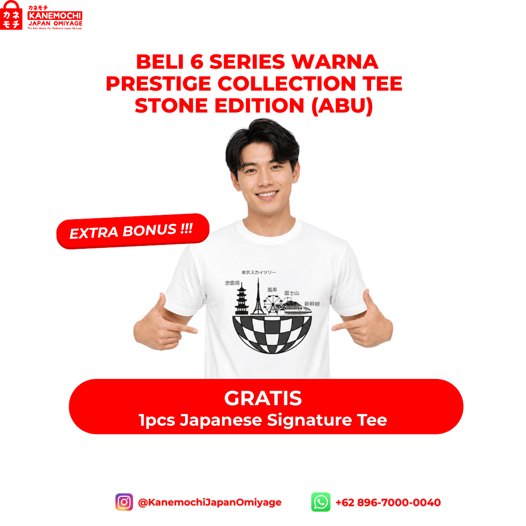 PRESTIGE COLLECTION TEE STONE EDITION (GREY) - KAO... - Gambar 5