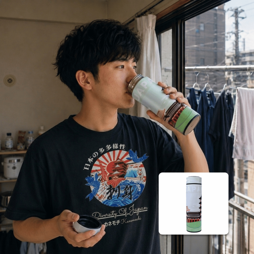 Premium Japanese Drinkware - Tumbler Stainless- Tu... - Gambar 7