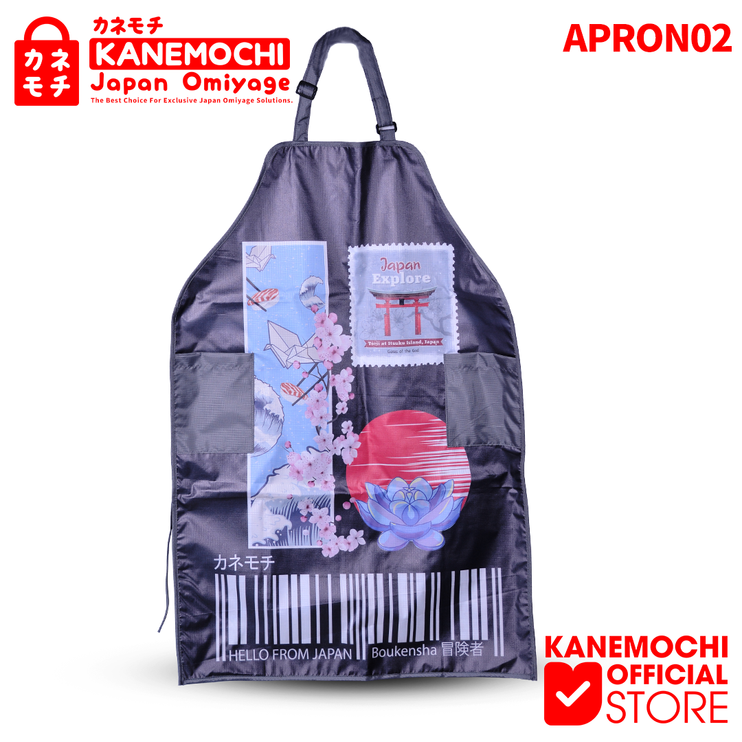 Kanemochi Apron - Kanemochi Celemek Masak Anti UV... - Gambar 2