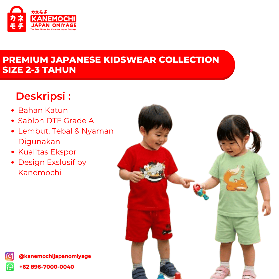 Premium Japanese Kidswear Collection Size 2-3 Tahu... - Gambar 15