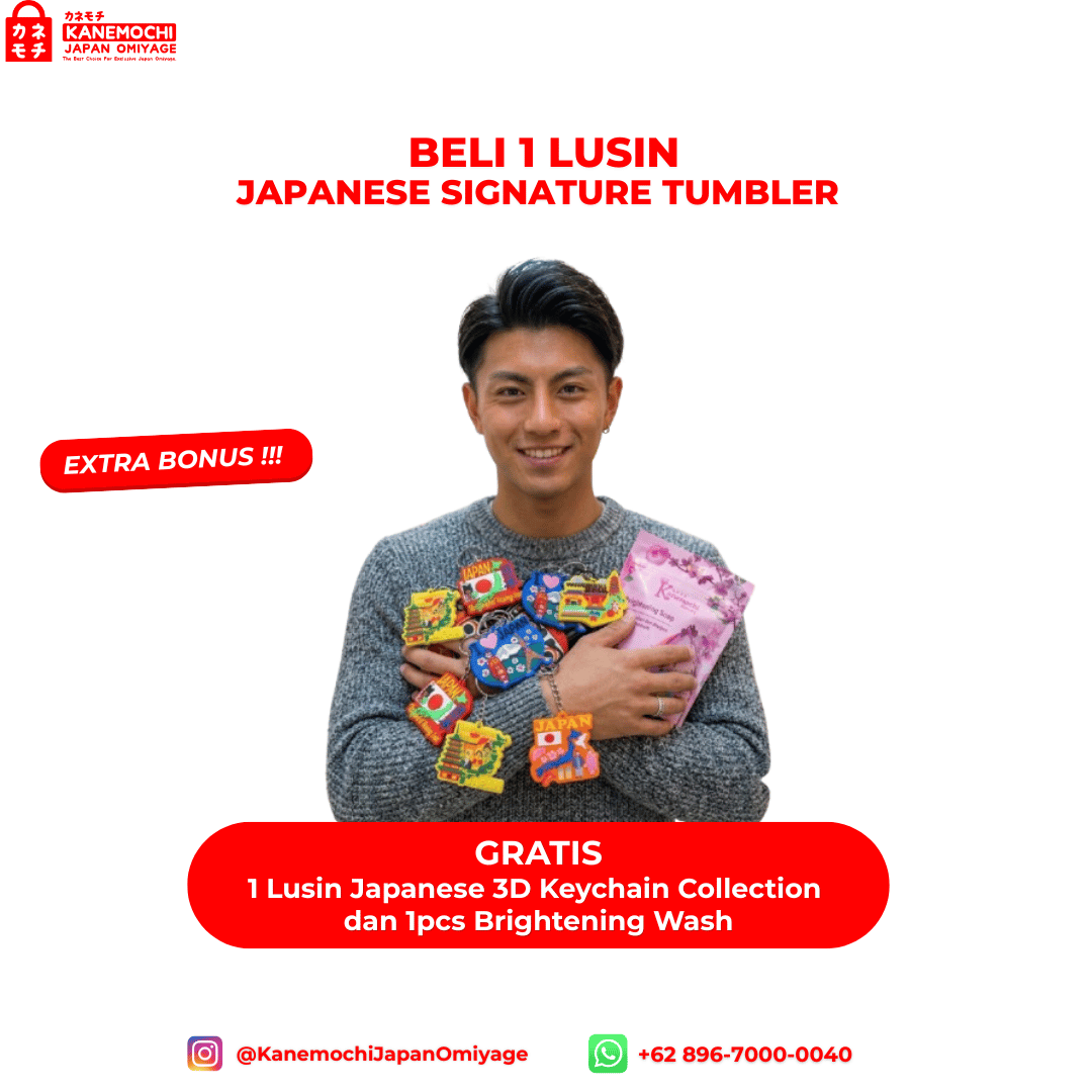 Japanese Signature Tumbler - Tahan Panas & Dingin,... - Gambar 9