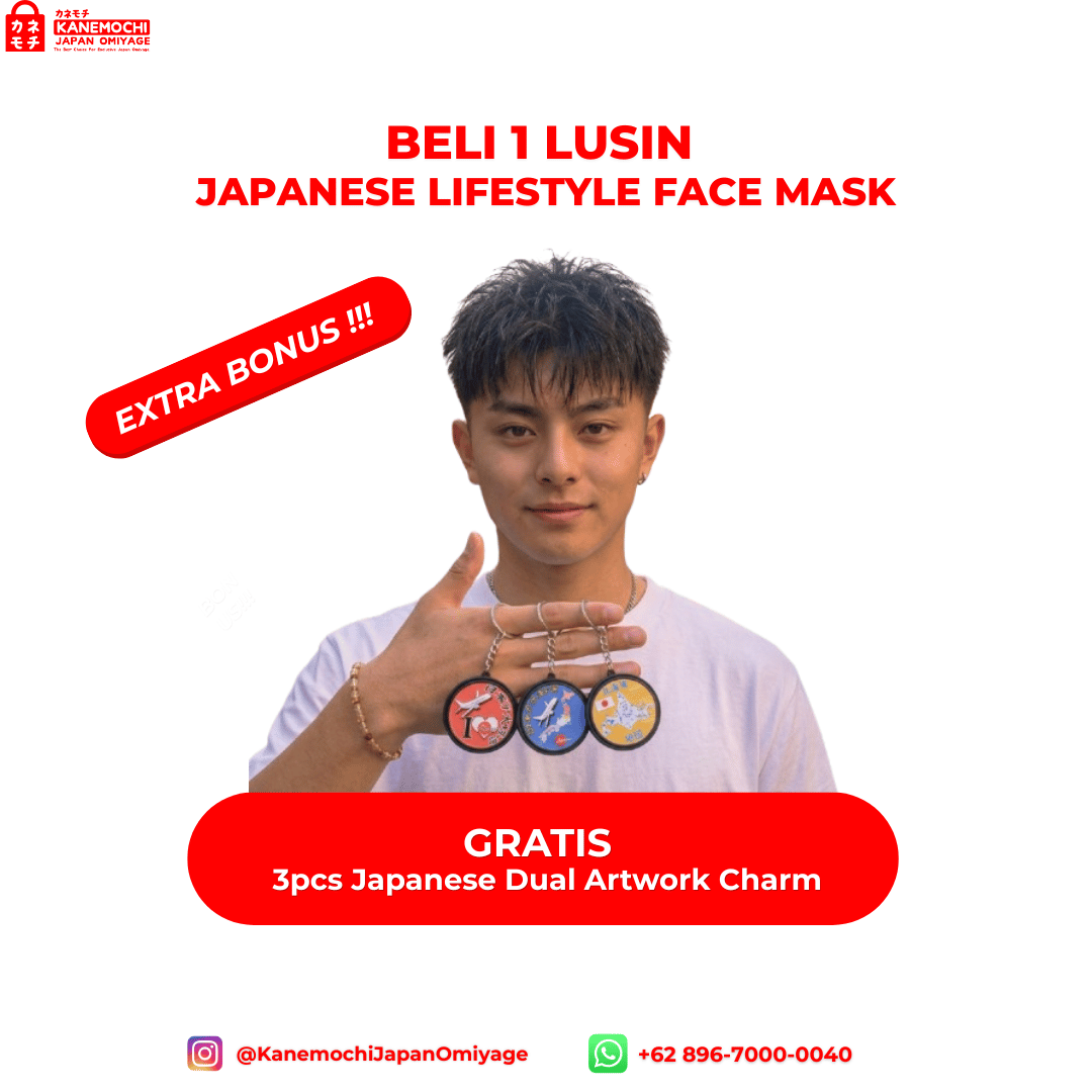 Japanese Lifestyle Face Mask | Masker  Motif Jepan... - Gambar 17