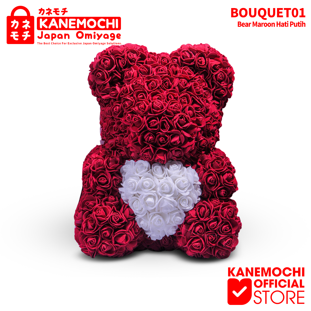 KANEMOCHI TEDDY BEAR ROSE BOUQUET - KANEMOCHI TEDD...