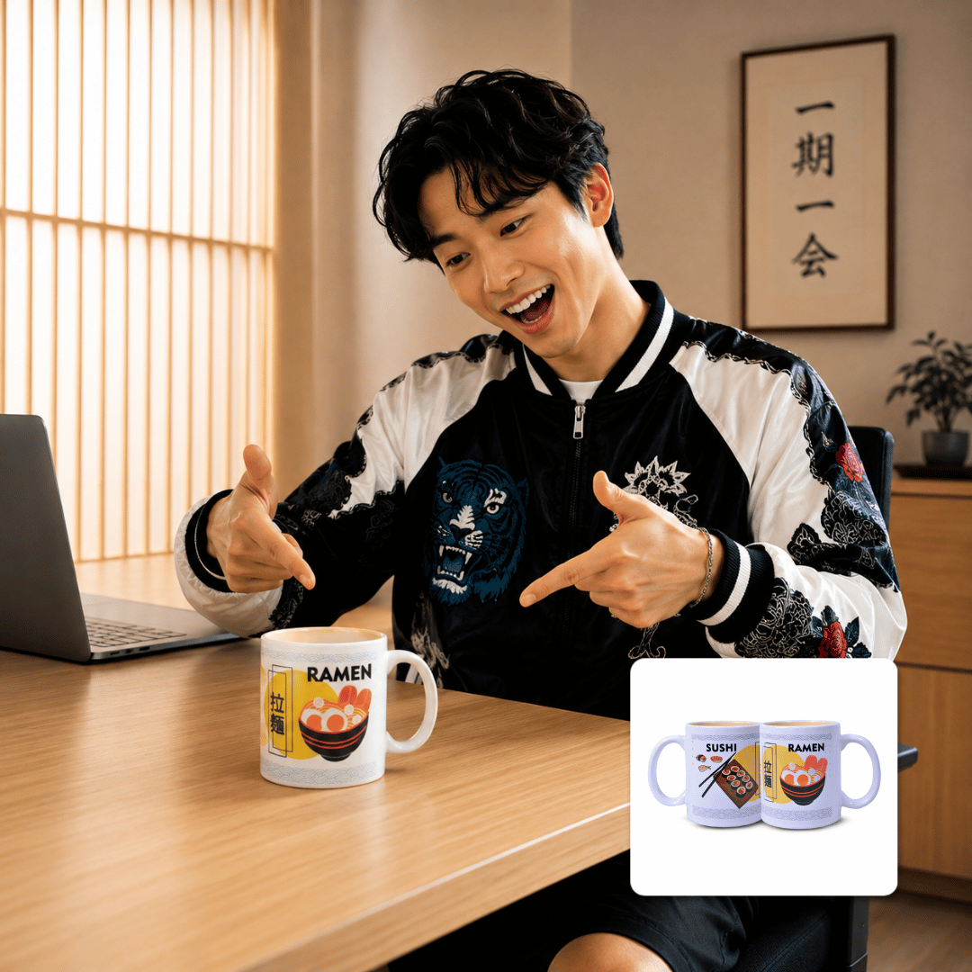 Japanese Heritage Mug | Gelas Keramik Jepang | Can... - Gambar 11