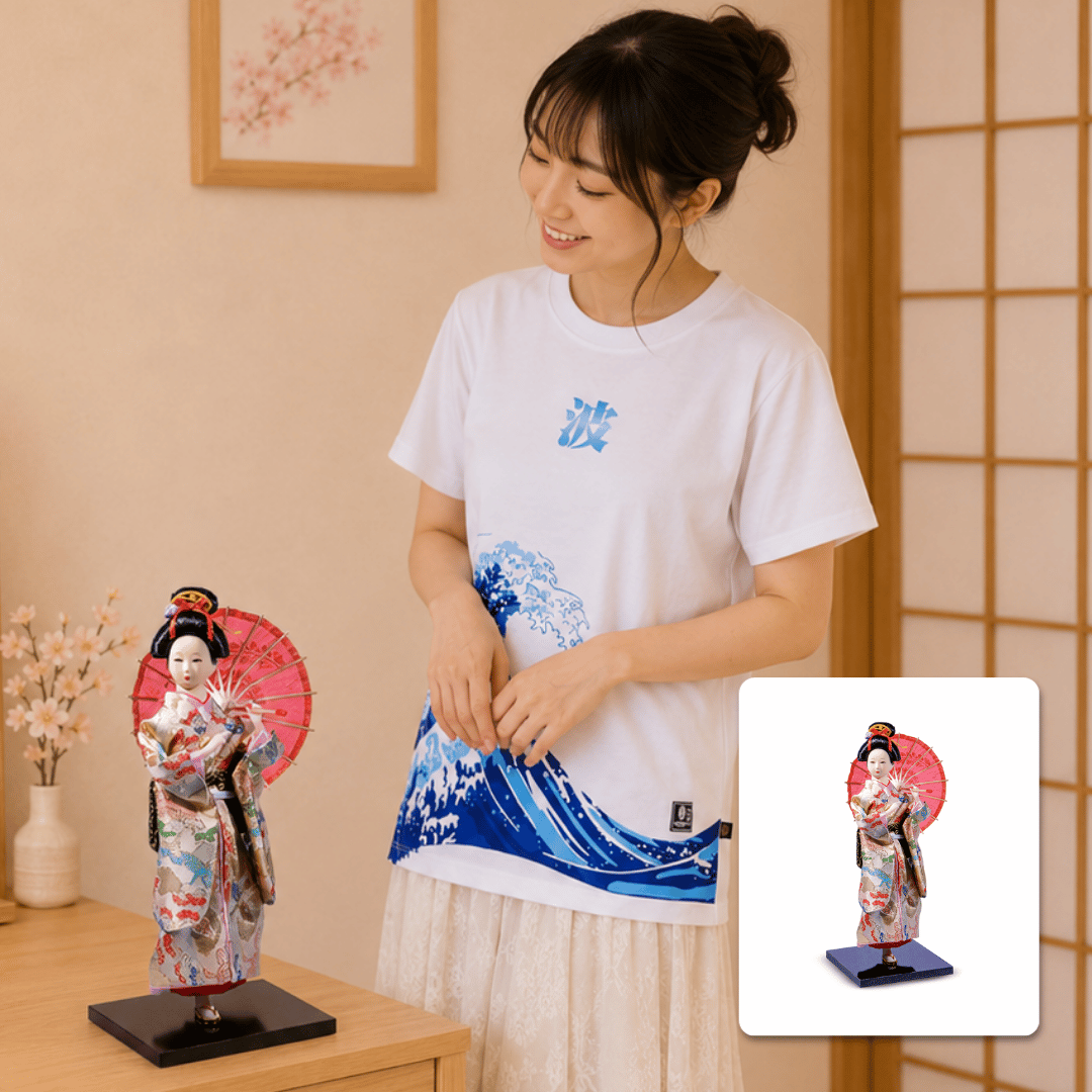 Kyoto Geisha Heritage Masterpiece Size 30 CM | Pat... - Gambar 7