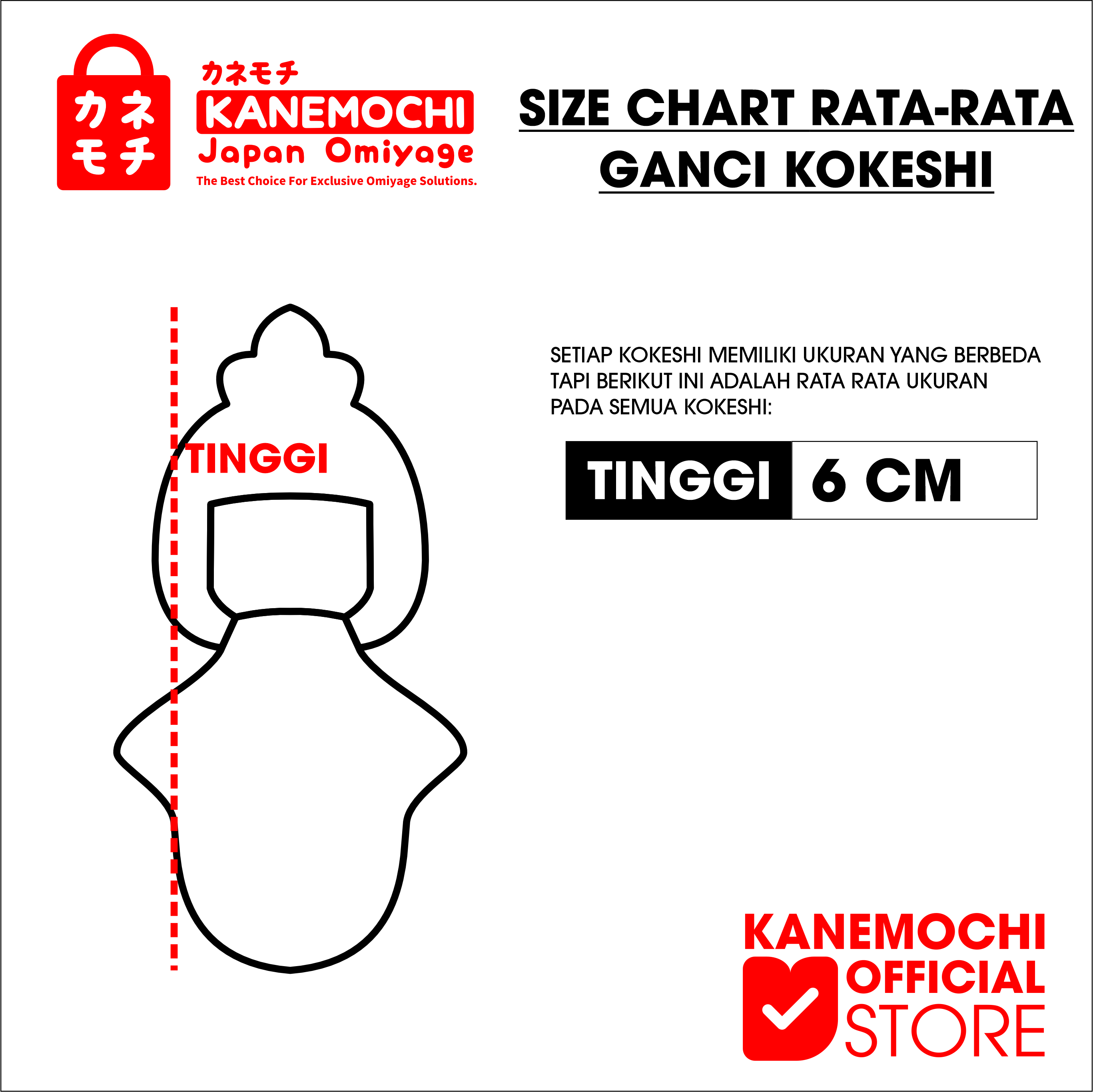 KANEMOCHI KEY CHAIN JAPAN - KANEMOCHI Gantungan Ku... - Gambar 6