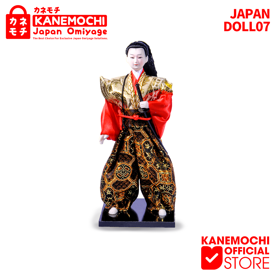 KANEMOCHI JAPAN KENSHIN SAMURAI DOLL (30CM) - Souv... - Gambar 8