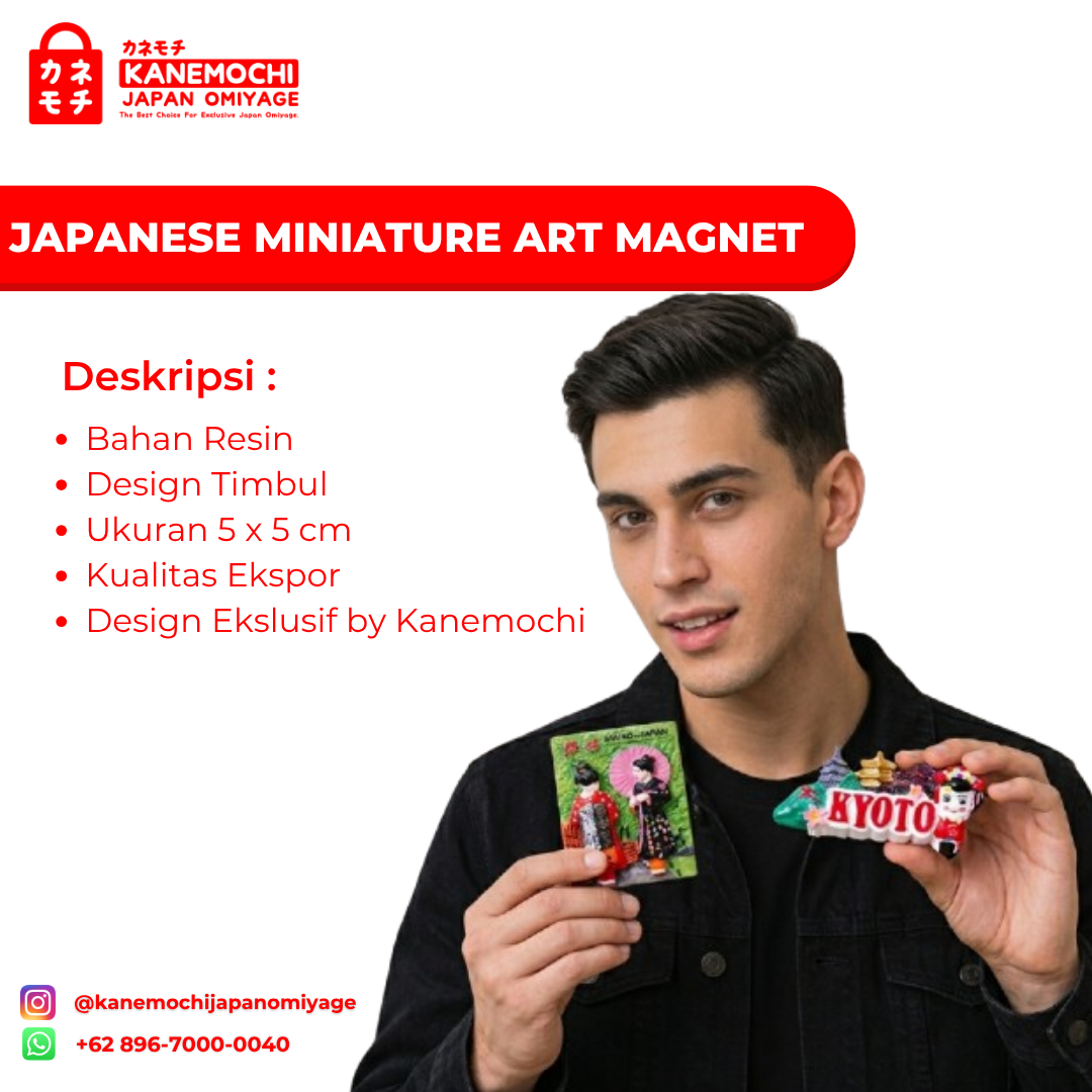 Japanese Miniature Art Magnet | Magnet Kulkas Jepa... - Gambar 17