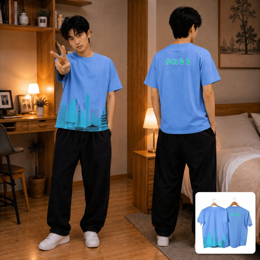 MASTERPIECE COLLECTION TEE TOKYO SKY TREE (BLUE) -...