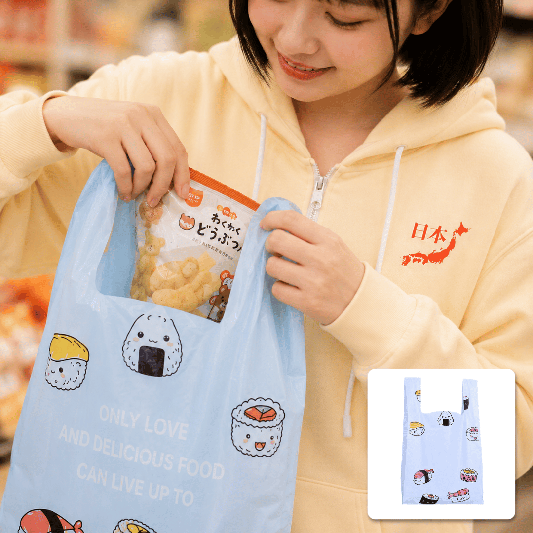 Tokyo Sushi Shopping Bag Pack | Kantong Plastik Mo... - Gambar 3