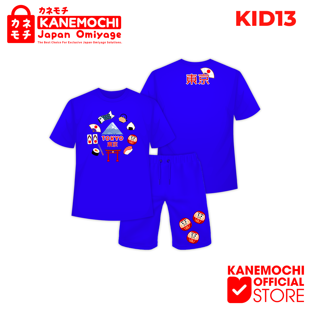 KANEMOCHI KIDS T-SHIRT -KANEMOCHI KAOS ANAK MOTIF...