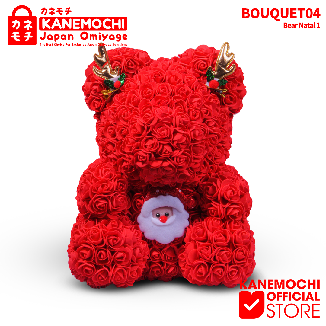KANEMOCHI TEDDY BEAR ROSE BOUQUET - KANEMOCHI TEDD... - Gambar 3