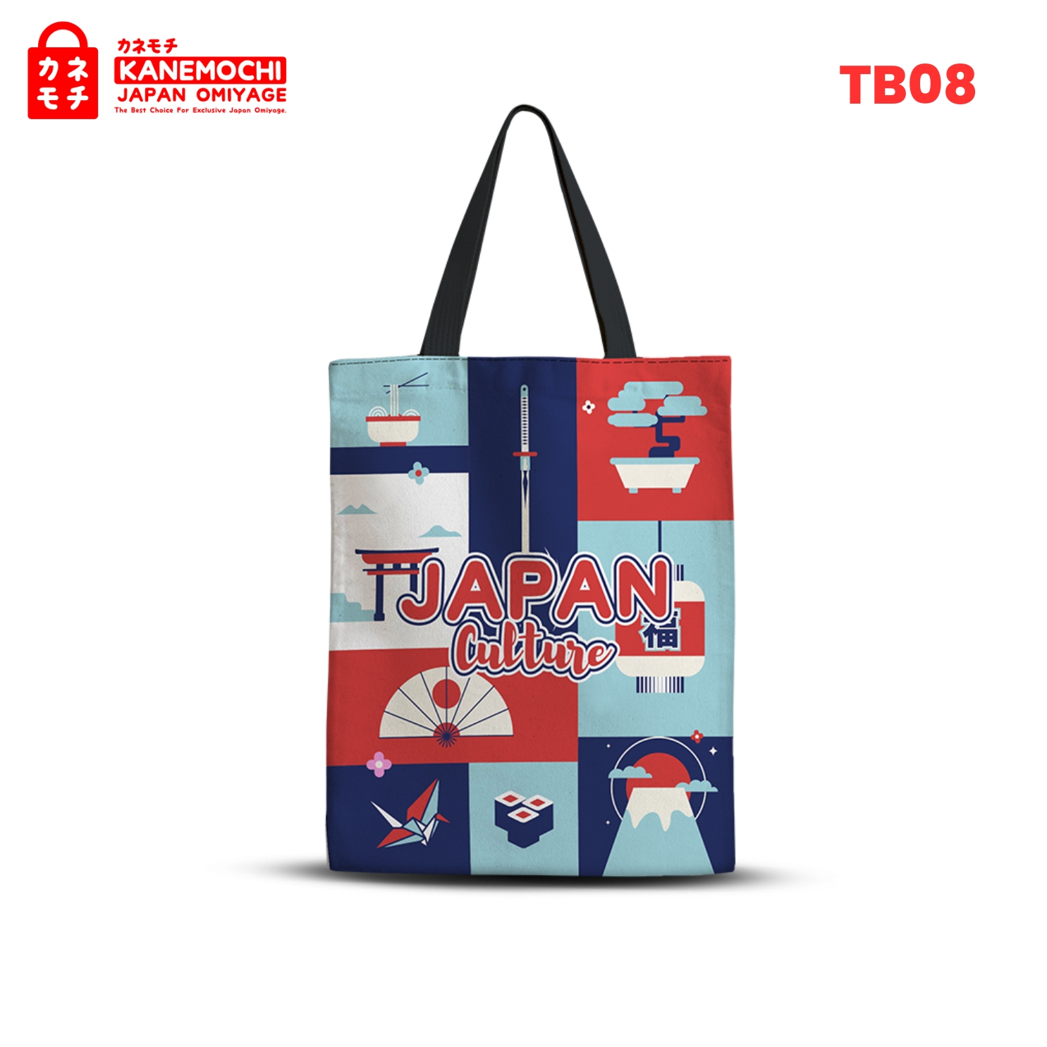 Japanese Lifestyle Tote Bag | Tas Jinjing Motif Je... - Gambar 10