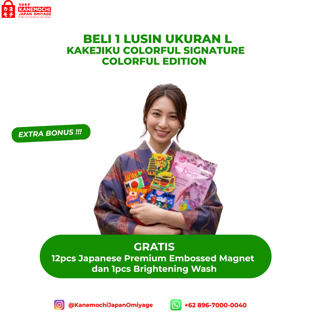 Kakejiku Colorful Signature RED SAMURAI JAPAN - HI... - Gambar 9