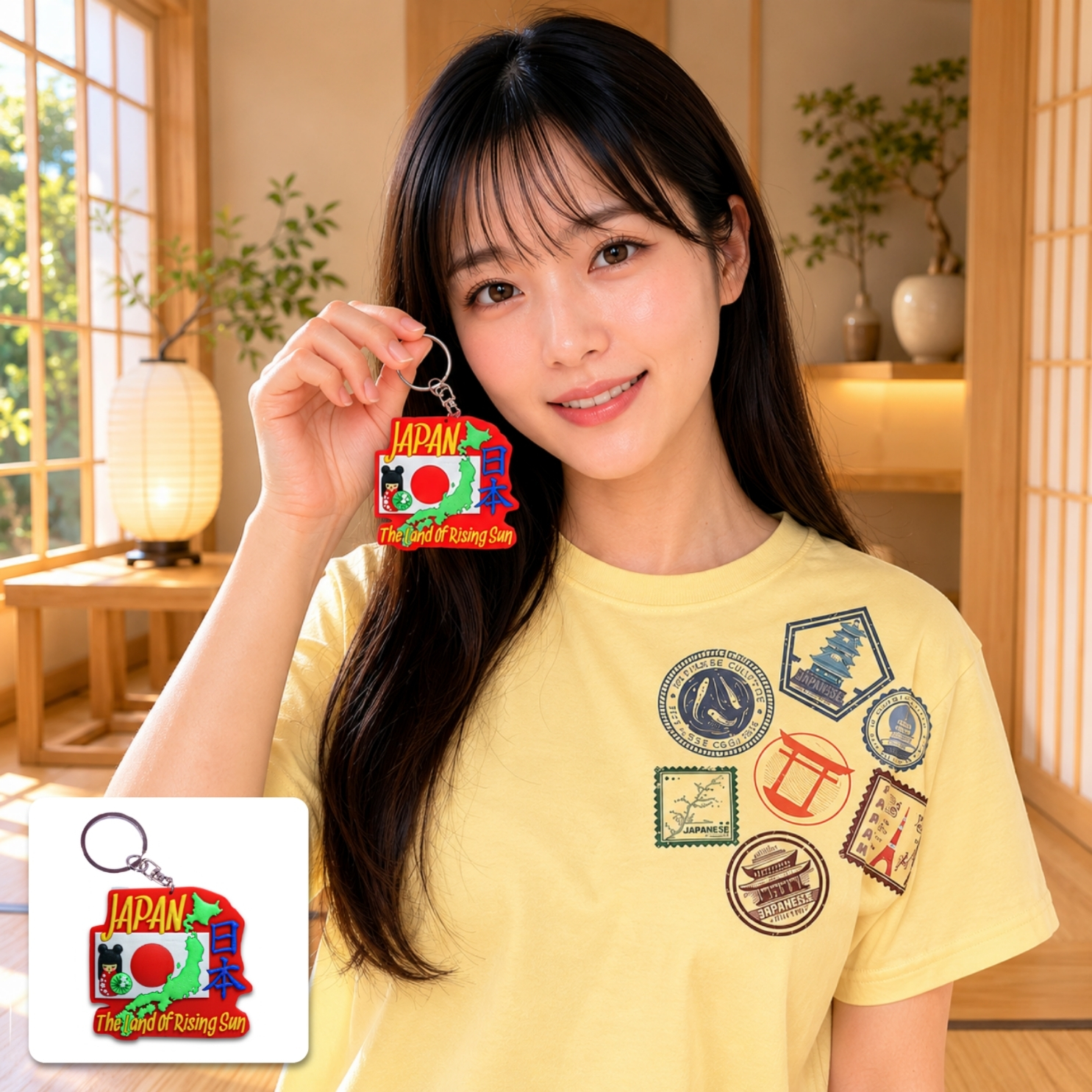 Japanese 3D Keychain Collection | Gantungan Kunci...