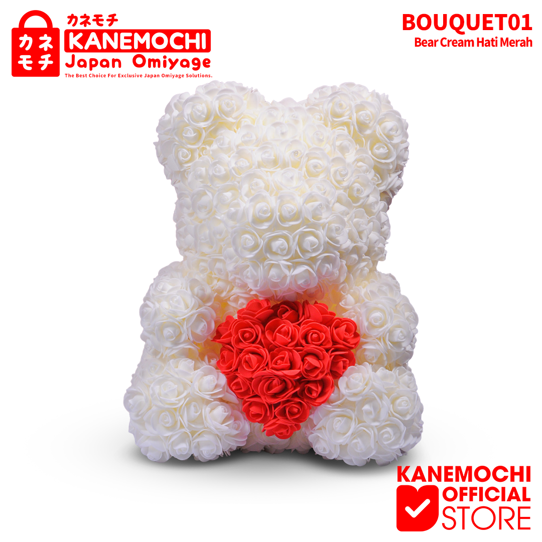 KANEMOCHI TEDDY BEAR ROSE BOUQUET - KANEMOCHI TEDD... - Gambar 8
