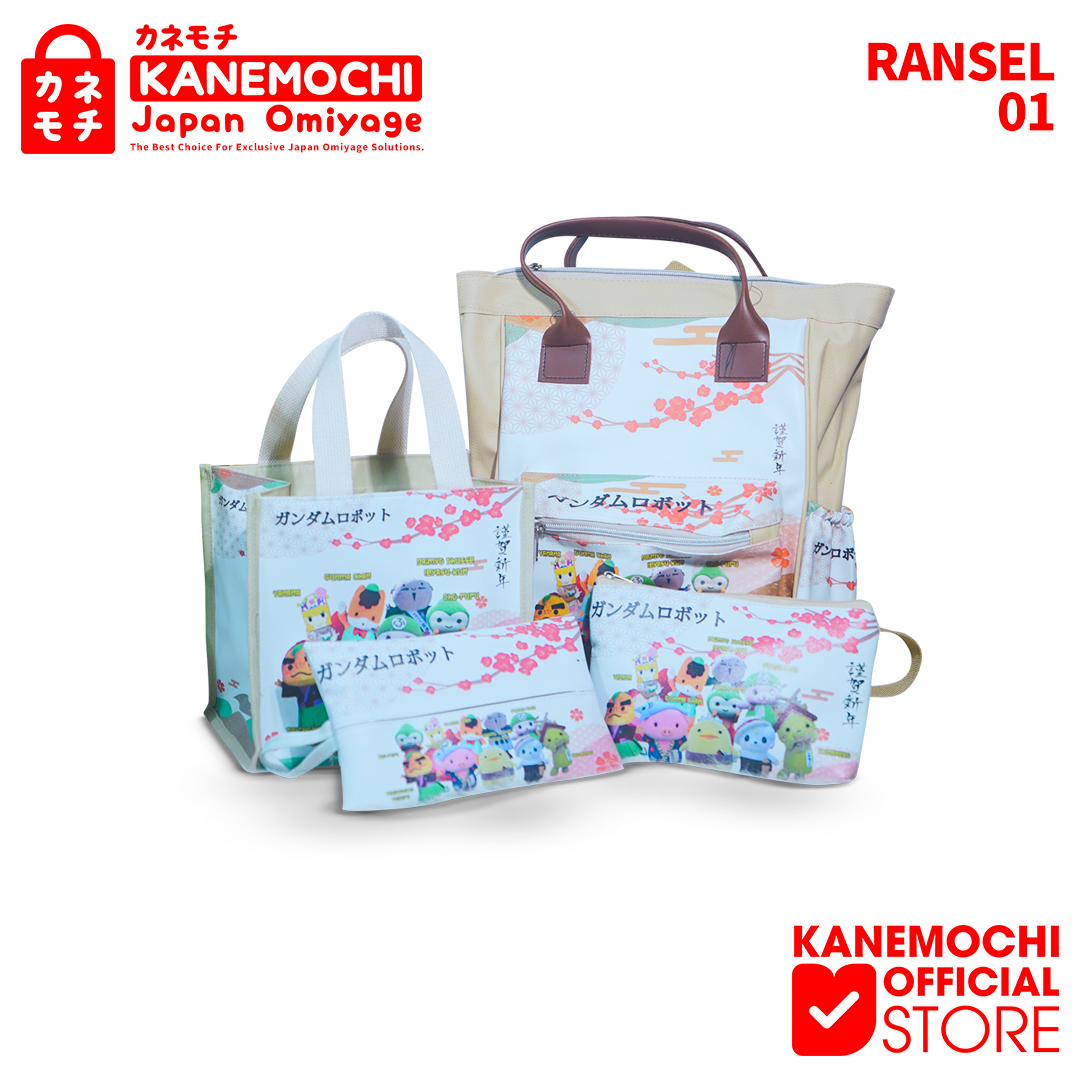KANEMOCHI BAG / TAS RANSEL TAS SEKOLAH ANAK MOTIF...