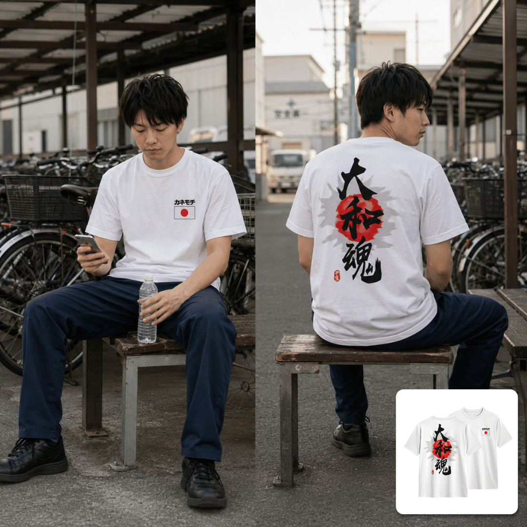 JAPANESE SIGNATURE TEE PEARL EDITION MOTIF YAMATO...